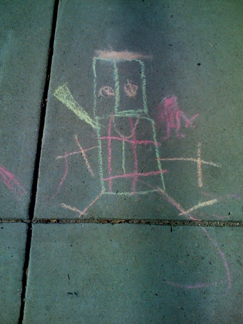 1-a-childs-depiction-of-man-colored-chalk-on-sidewalk-2008