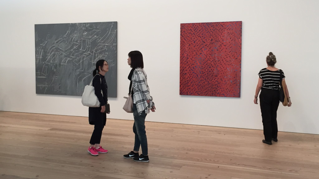 Whitney Museum, 9-21-2015, Paintings by Cy Twombly and Alma Thomas